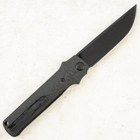 Нож Petrified Fish Tena, D2, Black Stonewash, Carbon Fiber Handle, PFB04CDW Нож Petrified Fish Tena, D2, Black Stonewash, Carbon Fiber Handle, PFB04CDW